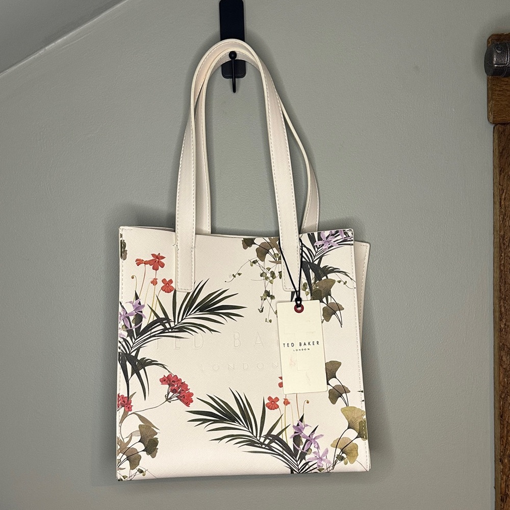 Ted Baker Small Floral Icon Tote Bag